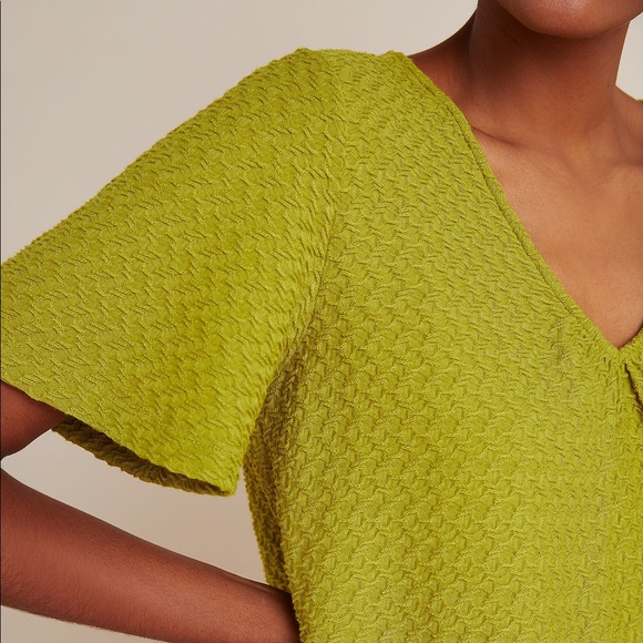 NWT Anthro Citron Sidonie V-neck Top - Picture 3 of 11